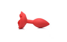 Load image into Gallery viewer, Booty Bloom Silicone Rose Plug Large Red. - Beautiful Stranger 2020