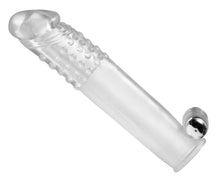 Load image into Gallery viewer, Clear Sensations Penis Extender Vibro Sleeve With Bullet. - Beautiful Stranger 2020