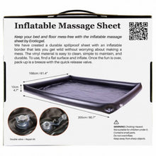 Load image into Gallery viewer, Eroticgel Inflatable Massage / Sex Sheet Black. - Beautiful Stranger 2020