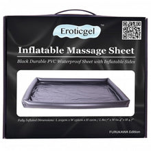 Load image into Gallery viewer, Eroticgel Inflatable Massage / Sex Sheet Black. - Beautiful Stranger 2020