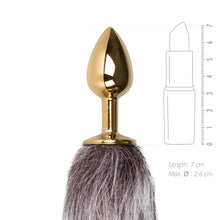 Load image into Gallery viewer, Fox Tail No. 5 - Gold Plug. - Beautiful Stranger 2020