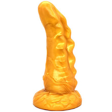 Load image into Gallery viewer, Dragon Horn Dildo Gold. - Beautiful Stranger 2020