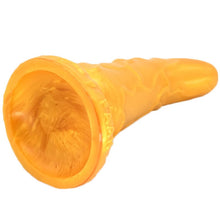 Load image into Gallery viewer, Dragon Horn Dildo Gold. - Beautiful Stranger 2020