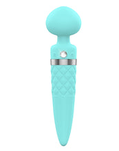 Load image into Gallery viewer, Pillow Talk Sultry Dual Ended Warming Massager Teal. - Beautiful Stranger 2020