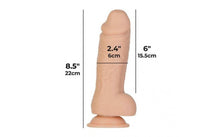 Load image into Gallery viewer, Roman 8in Girthy Dong Beige. - Beautiful Stranger 2020
