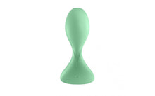 Load image into Gallery viewer, Satisfier Light Green Trendsetter Connect App Vibrating Anal Plug. - Beautiful Stranger 2020