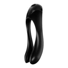 Load image into Gallery viewer, Satisfyer Candy Cane Finger Vibe Black. - Beautiful Stranger 2020