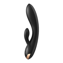 Load image into Gallery viewer, Satisfyer Black Double Flex App Rabbit Vibrator. - Beautiful Stranger 2020