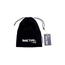 Load image into Gallery viewer, Small Metal Anal Plug w Silver Black Tail. - Beautiful Stranger 2020
