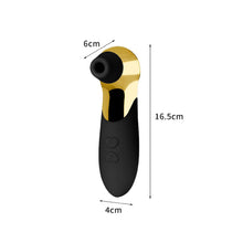 Load image into Gallery viewer, Vibrator Female Suction Sucking USB Rechargeable - Black. - Beautiful Stranger 2020