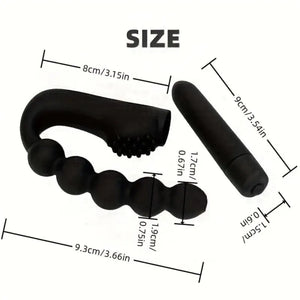 10 Frequencies Five Beads Prostate Anal Plug.