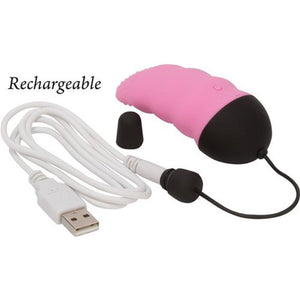 Pink Remote Control Vibrating Tongue Egg.