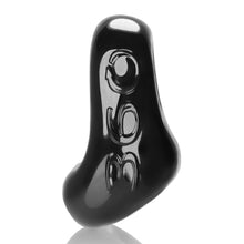 Load image into Gallery viewer, Black Big D Shaft Grip Cock Ring.
