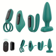 Load image into Gallery viewer, 4pcs Anal &amp; Clit Pleaser Set.
