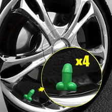 Load image into Gallery viewer, 4pcs Prank Penis Tire Caps

