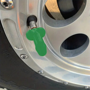 4pcs Prank Penis Tire Caps