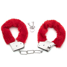 Load image into Gallery viewer, Plush Handcuffs Red
