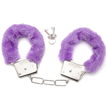 Load image into Gallery viewer, Plush Handcuffs Purple
