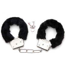 Load image into Gallery viewer, Plush Handcuffs Black
