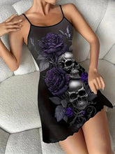 Load image into Gallery viewer, Allure Gothic Slip Dress.
