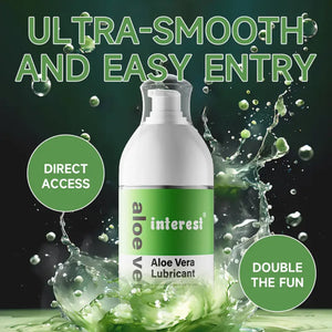 Aloe Vera Natural Plant-Based Water Lubricant.