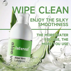 Aloe Vera Natural Plant-Based Water Lubricant.