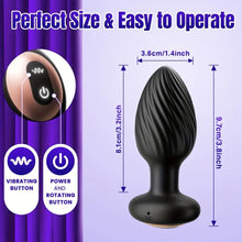 Load image into Gallery viewer, Anal Vibrating Rechargeable Plug.
