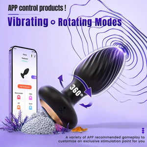 Anal Vibrating Rechargeable Plug.