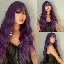 Load image into Gallery viewer, Bang Purple 66.04 Cm Wig.
