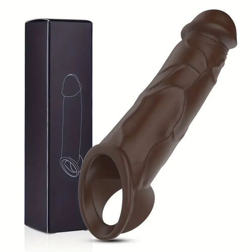 Big Chocolate 10 Vibration Modes Penis Sleeve
