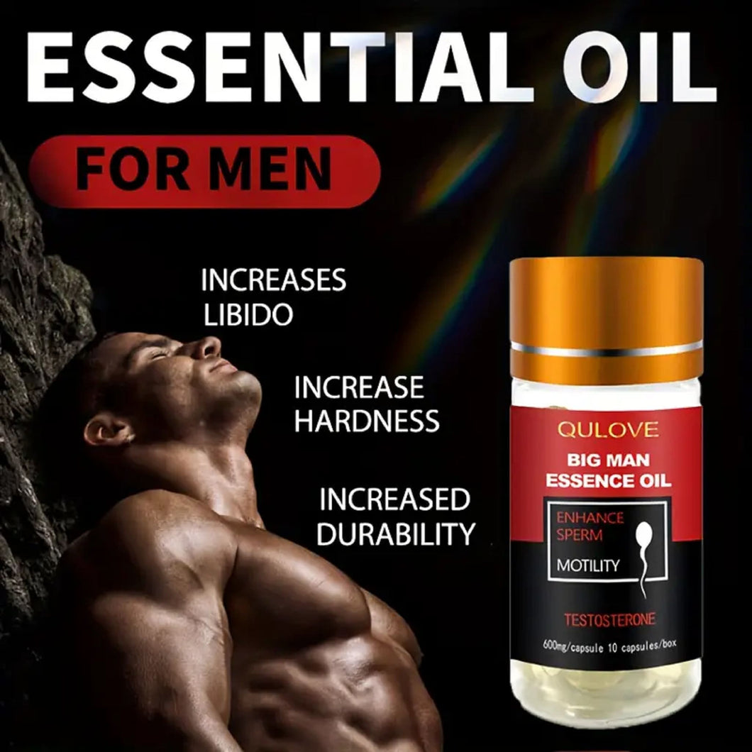 Big Men's Enhancing Massage Oil.