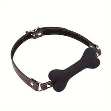 Load image into Gallery viewer, Bow Wow Silicone Dog Bone Gag.
