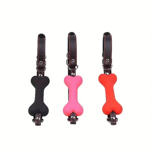 Bow Wow Silicone Dog Bone Gag.