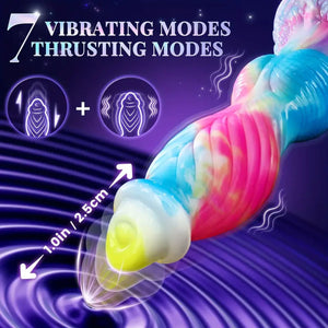 Bowwow 25.91cm Thrusting  Vibrating Dildo.