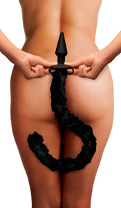 Cat Tail Anal Plug and Mask Set.