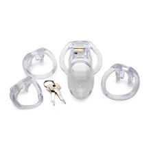 Load image into Gallery viewer, Clear Captor Chastity Cage Small.
