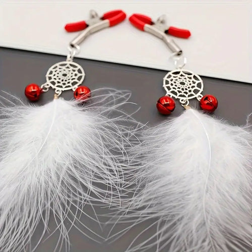 Dream Catcher Non-Piercing Nipple Clamps.