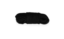 Load image into Gallery viewer, Fetish Black Bondage Rope.
