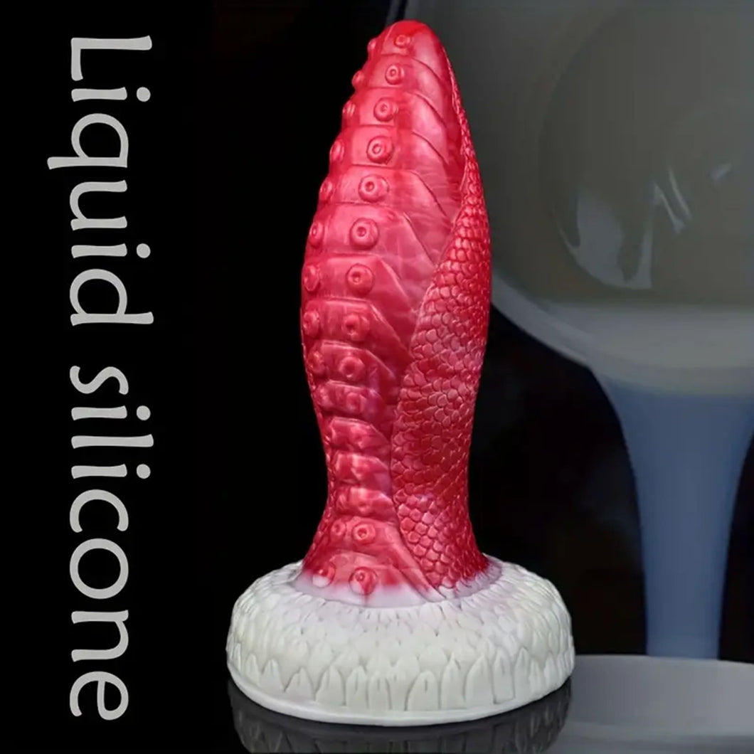 Hellfire & Ice Dragon Liquid Silicone Dildo.