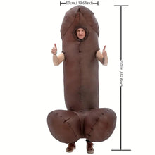 Load image into Gallery viewer, Life Size Inflatable Penis Costume.

