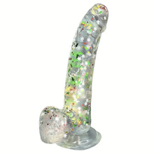 Load image into Gallery viewer, Jingle Bells Christmas Transparent Jelly Dildo.
