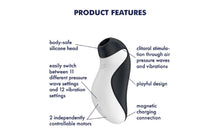 Load image into Gallery viewer, Orca Double Air Pulse Vibrator by Satisfyer.
