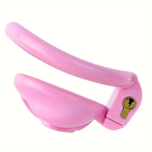 Load image into Gallery viewer, Pink Resin Chastity Cage.
