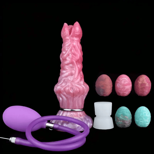 Pneumatic Ovipositor Egg-Laying Dildo.