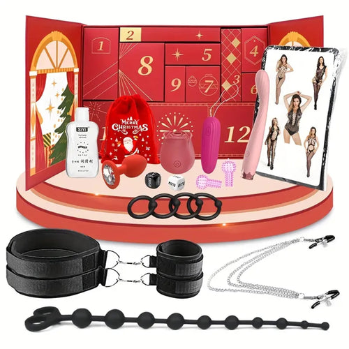 Erotic Christmas Advent Calendar Gift Box.