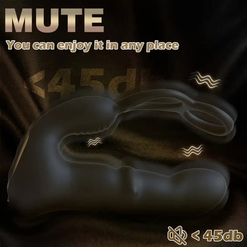 Prostate Pounder Massager Vibrator with Remote Control.