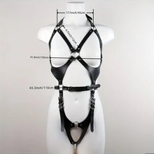 Load image into Gallery viewer, Punk Faux Leather Body Harness.
