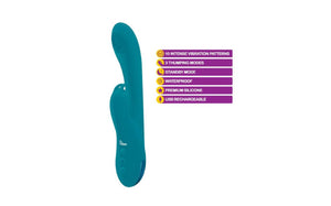 Razzle Rechargeable Thumping Rabbit Ocean by Viben.