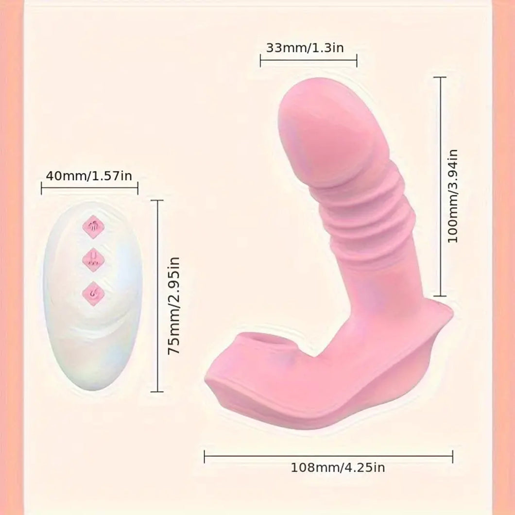 Remote Controlled G-spot Dildo.