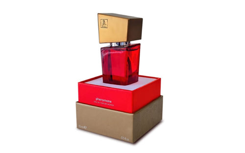 Shiatsu Pheromone Fragrance Woman Red 15ml.